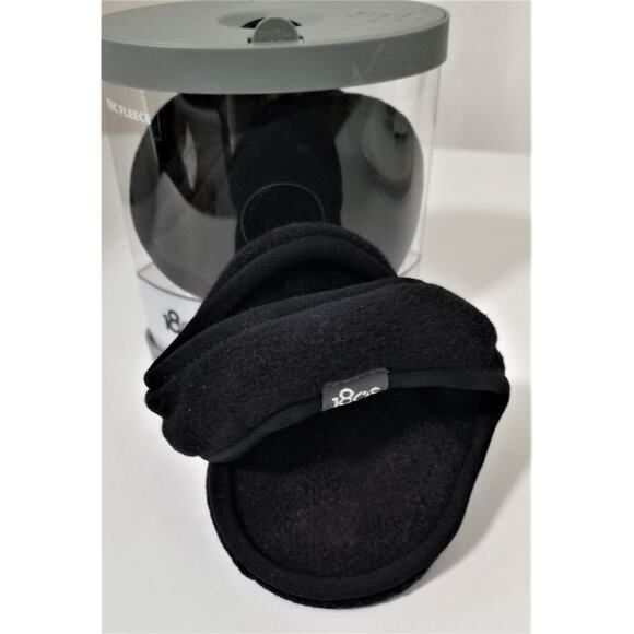 180'S Tec Fleece Ear Warmers Muffs Black - Picture 4 of 11